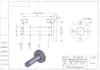 Montaje de Brida Articulada Flotante Tipo Brida Redonda Eje con Ranura para Anillo de Retención Pasador Voladizo 45# Núcleo de Eje WHE01