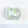 Cuentas Acrílicas de Cangrejo Coloridas Transparentes UV Lindas para Cadena de Teléfono Móvil DIY Accesorios para el Cabello Joyería con Cuentas Accesorios Materiales