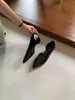[]2026 Otoño Nuevo Moda Europea y Americana Punta Fina Corte Lateral Tacón Oculto Zapatos de Salón