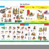 Película magnética de ventana de color transfronteriza, pasta magnética suplementaria, bloques de construcción ensamblables para niños, juguete magnético, película magnética dispersa al por mayor