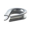 Aço inoxidável 304 anel para coração de frango anel triangular anel de cabo de aço anel triangular anel fixo em forma de coração anel de proteção M3