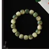 Pulsera de Raíz de Bodhi de Jade Blanco para Mujer, Genuina, Envuelta en el Dedo, Cuentas Suaves de Semilla de Bodhi, Pulsera para Estudiantes, Cuentas de Rosario para Hombre