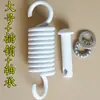 Accesorios para cesta colgante gancho de resorte amortiguador gancho de cadena para silla colgante hebilla rodamiento silenciador columpio tornillo universal