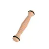 Em estoque massajador de corpo inteiro de madeira massajador de rolo manual de madeira conjunto de batida para meridiano da coluna cervical da perna