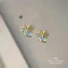 Pingente Zircônia Colorida Estrela Lua Borboleta Estrela Explosão Charme Pulseira DIY Corrente de Celular Material Acessórios de Joia