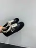 Bailarinas, zapatillas de entrenamiento alemanas, nueva colección otoño/invierno 2026 para mujer, retro y versátiles, zapatillas de suela blanda, zapatos casuales, mocasines
