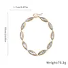 Collar de Empalme Ovalado Incrustado de Diamantes Estilo Europeo y Americano, Cadena para Clavícula de Lujo Ligero de Nicho de Gama Alta, Accesorio de Moda y Versátil
