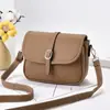 Bolsas para Mujer 2025 Nueva Moda Bolso de Hombro Cruzado de Cuero PU Versátil de Moda Bolso Suave de Cuero para Teléfono Móvil Bolso Cuadrado Pequeño Fragante