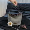 Bolso Cubo Retro Casual de Gran Capacidad para Mujer 2026 Nuevo Verano Moda Diaria Bolso de Hombro Cruzado