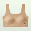 Ropa interior de desarrollo para estudiantes de secundaria y preparatoria, a prueba de impactos deportivos, sin costuras, delgada, sujetador de seda helada anti-joroba para verano