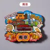 Ímãs de Geladeira de Madeira de Marcos Chineses, Cidades Turísticas, Hong Kong, Macau, Qingdao, Xuzhou, Atacado Ímãs de Geladeira de Xangai