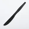 Cuchillo Desechable de Plástico Engrosado Empaque Individual Cuchillo para Pastel Cuchillo para Comida Occidental Filete Cortador de Cuchillo para Pastel de Luna Pan Pizza