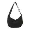Bolsa Transversal Dumpling para Mulheres, Nova Bolsa Feminina Transversal Leve Casual da Moda Mais Vendida, Bolsa de Ombro Coreana de Nicho para o Dia a Dia