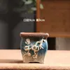Maceta de Cerámica para Flor de Suculenta Enana Interestelar Precio Especial Balcón de Casa Arcilla Transpirable Gres Maceta de Cerámica Pequeña Liquidación