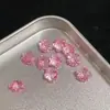 2026 Nuevo Corte Fuego Celeste Flor de Ciruelo Zircón 6*6 Piedra Suelta, Brillante, Se Puede Usar para Hacer Aretes DIY, Aretes de Cartílago, o como Piedra de Acento