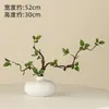 Flores plantas de simulación arte floral bonsái pequeño adornos para el hogar interior set decoración escritorio oficina sala de estar flores artificiales flores secas ramo