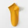Calcetines Calcetines Cortos para Hombre Color Sólido Calcetines de Algodón Anti-Olor y Absorbentes del Sudor Antibacterianos para Hombre Calcetines Cortos Finos Transpirables de Primavera y Verano Calcetines Ultradelgados para Hombre