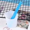 Herramienta de pegamento gota de cristal material para joyería DIY cabeza suave gota de pegamento color varilla de silicona cuchara para mascarilla palillo para mascarilla