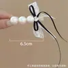 ¡Dulce niña! ¡Pasador de moño de encaje de perlas! Pinza de pico de pato pasador pasador accesorios para el cabello nuevo dispositivo para el cabello