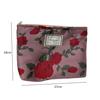 Bolsa de cosméticos de jacquard bordado de rosa, bolsa de almacenamiento de cosméticos, bolsa de almacenamiento, temperamento, vintage, bolsa de tela