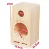 Caja Vacía de Madera Maciza 4 pulgadas 5 pulgadas 6.5 pulgadas 8 pulgadas Caja Vacía para Altavoz Caja de Estantería de Madera de Dos Vías Altavoz de Laberinto de Rango Completo