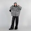 Chaqueta Suéter Gris Relajada y de Alta Gama para Hombres y Mujeres en Otoño e Invierno, Ropa Exterior Holgada, Cárdigan de Punto Suave y Ceroso