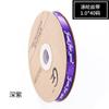 Cinta de raso personalizada al por mayor de 1 cm en inglés con cinta de poliéster 40 yardas cinta de raso cinta para flor empaque caja de regalo cinta decorativa