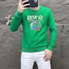 Fábrica de origen nueva generación de suéter de manga larga para hombre cuello redondo camiseta básica suéter con estampado de tiburón