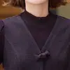 Elegante y estiloso conjunto de dos piezas para mujer, nuevo para el otoño de 2026, estilo coreano, corte ajustado, patchwork, look maduro, atuendo para mujer