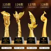 Trofeo de Cristal de Resina Nuevo 2025 Medalla Hecha a Medida Atmosférico de Gama Alta Creativo Campeón de Concurso de Canto Niños