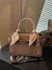 Bolsas Femininas Transfronteiriças com Toque de Luxo, Luxo Leve, Moda Versátil, Bolsas de Mão Femininas, Bolsas Tote Pequenas, Bolsas Kelly Exclusivas para o Dia a Dia