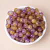 Ágata natural calcedonia cuentas sueltas pulsera multicolor cuentas redondas pulsera de cuentas hecha a mano DIY accesorios cuentas de energía