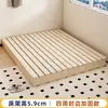 Sin pelo de dormir, transpirable, a prueba de humedad, estructura de listones, madera maciza, tatami, estructura de cama, casa de alquiler, cama baja japonesa, estilo casa de huéspedes, cama plataforma