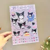 Nuevas Pegatinas para Uñas de Dibujos Animados de Kuromi para Bebés, Linda Decoración de Uñas Impermeable para Niñas Pequeñas, Pegatinas para Uñas para Niñas