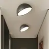 Luminária de Teto para Quarto de Estudo Espanhol Cor de Madeira LED Criativa Simples Moderna Duo Lâmpada para Sala de Estar Estilo Nórdico
