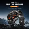 Nuevo Reloj Inteligente Transfronterizo con Pantalla Redonda, Llamadas por Bluetooth, Batería de Gran Capacidad, Reloj para Hombre