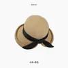 Elegante Sombrero de Pescador con Lazo Grande Estilo Francés para Mujer, Sombrero de Sol para Vacaciones en la Playa de Verano, Sombrero de Pescador de Moda