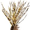 Linternas LED de 3 Ramas Luces de Rama USB Luces de Decoración de Habitación Luces Festivas Luces de Rama 60 Cabezas Florero Árbol Decorativo