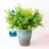 Accesorios para Pared de Plantas planta artificial 5 horquillas plantas acuáticas hierba de coral flor helecho planta