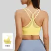 Fábrica de origen personaliza sujetadores deportivos de malla con logotipos, materiales y diseños proporcionados, ropa interior a prueba de impactos de alta resistencia para mujer