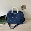 Bolsa de viaje grande, única y elegante, con lazo, sensación relajada, moderna y personalizada, adecuada para fitness, deportes y como equipaje de mano