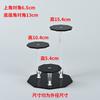 Soporte de Acrílico Transfronterizo para Figuras, Estante Exhibidor de Perfumes y Joyas, Estante Exhibidor Hexagonal de Múltiples Niveles para Figuras y Joyas