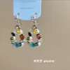 Pendientes Vintage Largos con Borlas de Diosa Exótica Estilo Étnico Bohemio Pendientes de Alta Gama