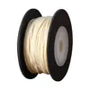 Corda de Algodão Fio Torcido 2mm para Artesanato, Fio de Algodão para Miçangas DIY Reforçado e Resistente ao Desgaste, Corda para Tecelagem, Fio de Algodão Feito à Mão