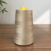 Fio de Costura Wanshi 402 Rolo Grande 0,5kg Fio para Máquina de Costura de Alta Velocidade Poliéster de Alta Resistência Fio para Overlock de Base Plana Venda Direta da Fábrica