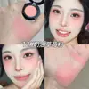FAICCIA Fei Xi sombra de ojos monocolor para línea de agua y rincón del ojo iluminador para el rostro maquillaje iluminador paleta de polvo monocolor mate alto brillo