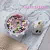 Decoraciones para Uñas: Lentejuelas Florales, Lentejuelas de Pétalos Pequeños, Polvo Brillante, Dorado, Plateado, Negro, Blanco, Lentejuelas Pequeñas Coloridas, Decoraciones de Uñas de Hada