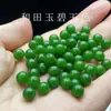 Ga Água Clara Polpa de Uva Contas Soltas Contas Verde Jade Atacado DIY Tecelagem Joias Pulseira Colar Polpa de Uva