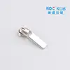 Número de fábrica. 3 Tiradores de Cremallera, Hebilla de Cremallera, Cabezal de Cremallera, Accesorios para Cabezal de Cremallera de Ropa y Equipaje, Aleación de Zinc Electrochapada No. 5 Cabezal de Cremallera