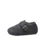 Sandálias Birkenstock com Aumento Interno de Altura para Mulheres, Sapatos Quentes de Algodão com Forro de Lã e Sola Grossa, Novos Sapatos Peludos de Inverno 2025, Sapatos de Lã para Uso Externo